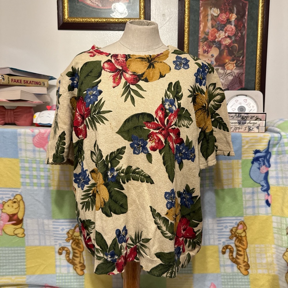 Alfred Dunner floral shirt